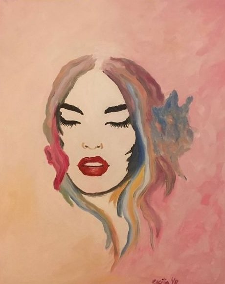DEVANEIO — óleo sobre tela, 40x50cm, de Cecília Vilas Boas